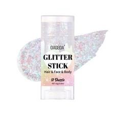 DAGEDA Dazzle Body Glitter Stick,Sparkly Face Glitter Makeup,Holographic Hair Gl