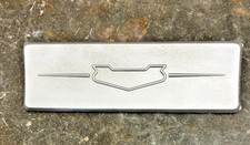 1955 Chevy Radio Delete Plate Factory Original
