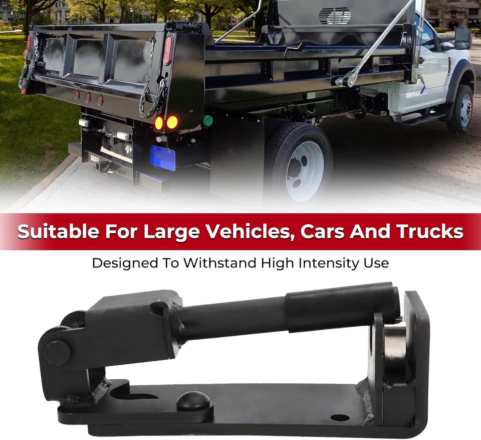 Para trava de caminhão basculante lado esquerdo substituição 1665643, tampa traseira preta resistente Lo - Imagem 3 de 4