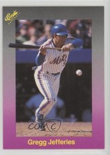 1989 Classic Update Purple Travel Edition Gregg Jefferies #154 1c7