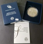 2020 W Uncirculated $1 American Silver Eagle Dollar