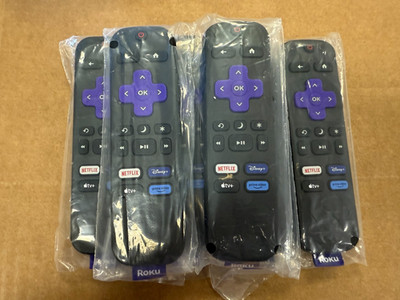Lot 10 Units NEW Original ROKU 3026000138 Remote Control for TV+ Batteries
