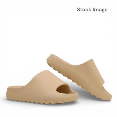 Youermei Cloud Platform Slides Creme Beige Unisex Mens 5 Womens 6 Recovery NWT