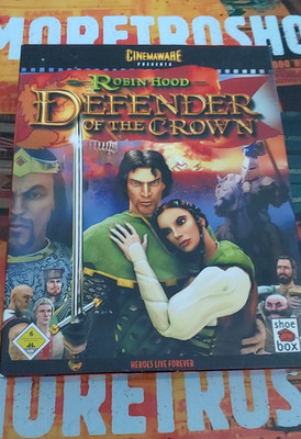 Robin Hood: Defender of The Crown IBM PC (CD-Rom, Manual, Box) works classic