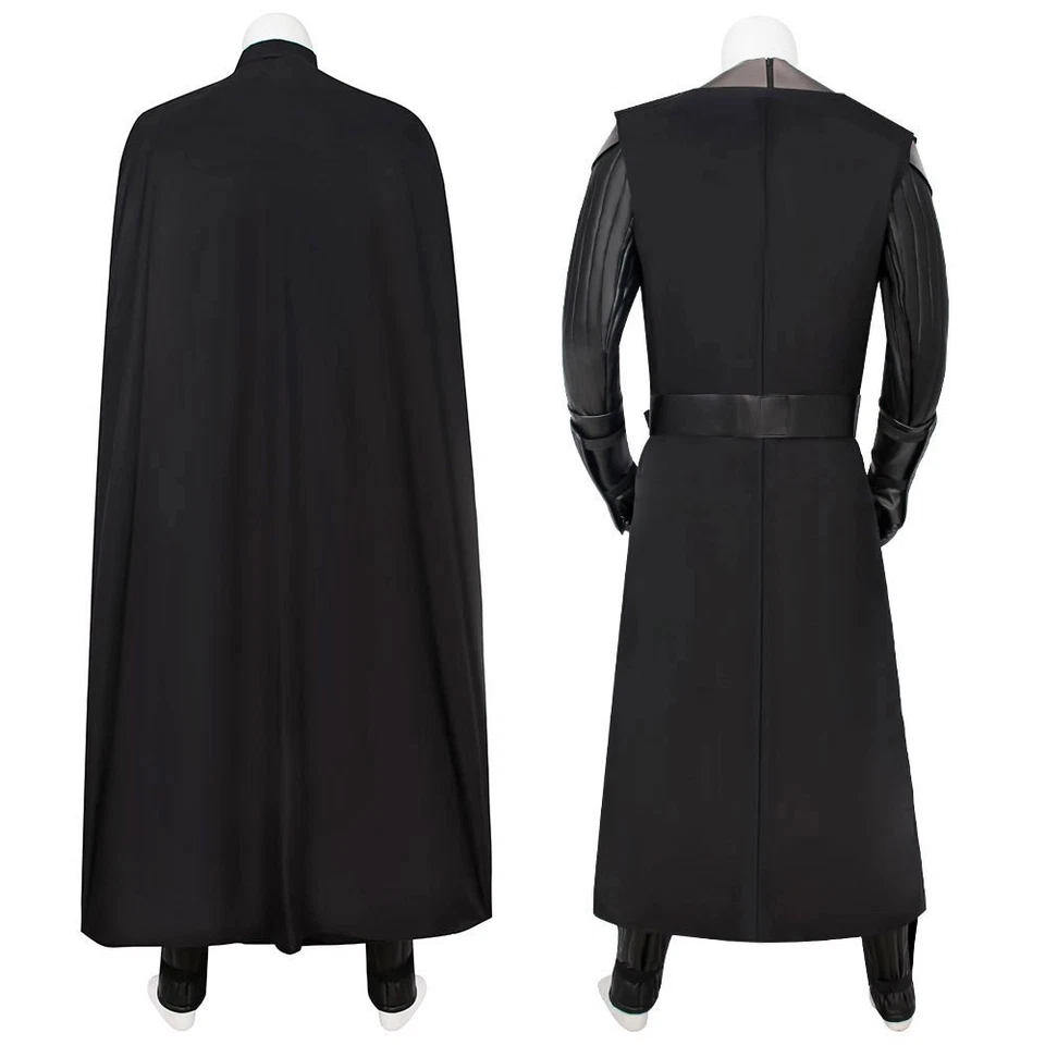 Star Wars Darth Vader Cosplay Costume Outfit Cloak Halloween Prop Shoulder Armor - Image 4 of 4