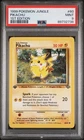 1999 POKEMON JUNGLE PIKACHU, 1ST EDITION, PSA 9, #60