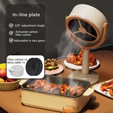 Mini Household Portable Extractor Hood Kitchen Exhaust Fan Cooker Small