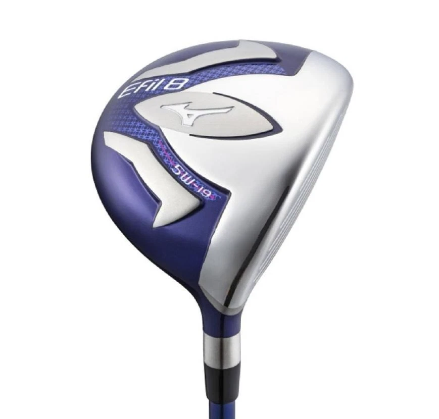 Mizuno EFIL-8 Ladies 8pc Golf Club Set Driver FW UT Irons Putter RH 2022 No Bag - Image 4 of 4