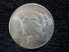 1924 S Peace silver dollar AU/BU. Nice coin!