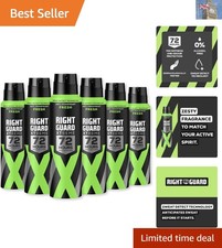 Multipack Xtreme Fresh Men's 72H Anti-Perspirant - Citrus Scent & Long Lasting