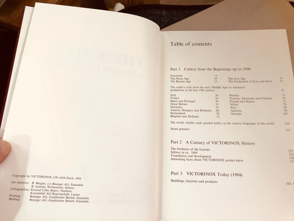 100th Anniversary of VICTORINOX BOOK “THE KNIFE AND ITS HISTORY” NEW - Image 4 of 4