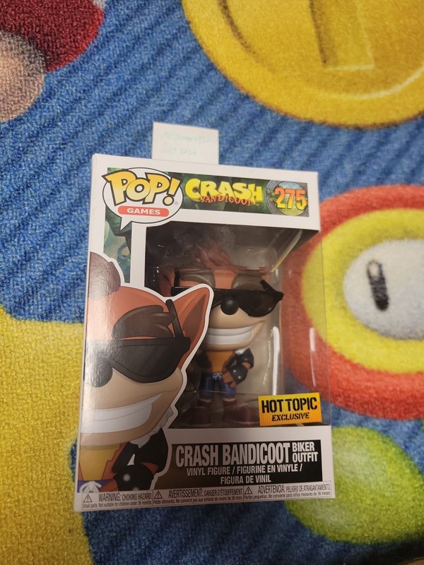 Funko Pop! Vinyl: Crash Bandicoot (in Biker Outfit) #275 Save on S&H!