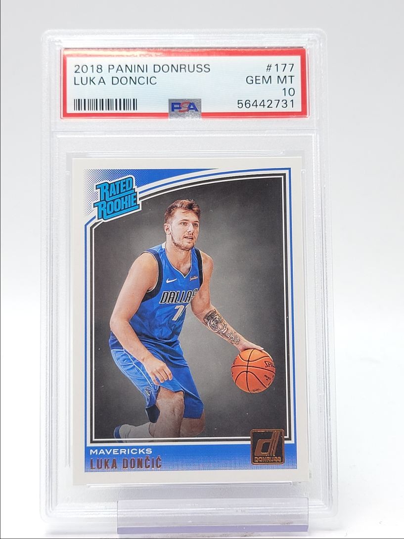 LUKA DONCIC 2018-19 DONRUSS RATED ROOKIE BASKETBALL