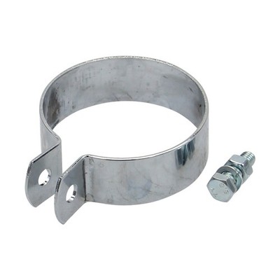 Auspuffschelle 75mm chrom Schelle für Zündapp KS 80 WK Touring / K80 Typ 530 540