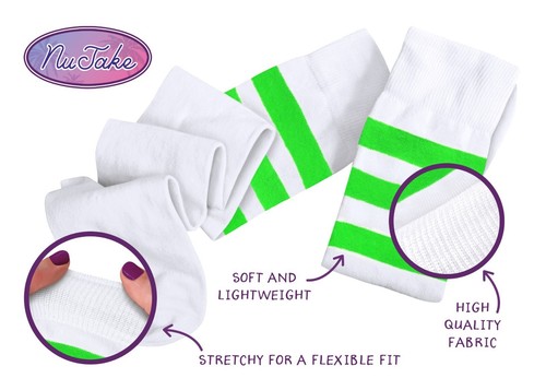 Over The Knee Thigh High 118 - 118 Referee Socks Cotton Rich Sox Girls UK 4-5.5 - Picture 40 of 76