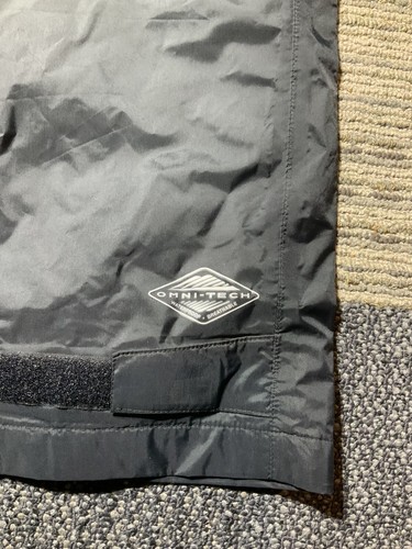 Columbia Mens Rebel Roamer Rain Pants Small Inseam 32 Black - Picture 8 of 10