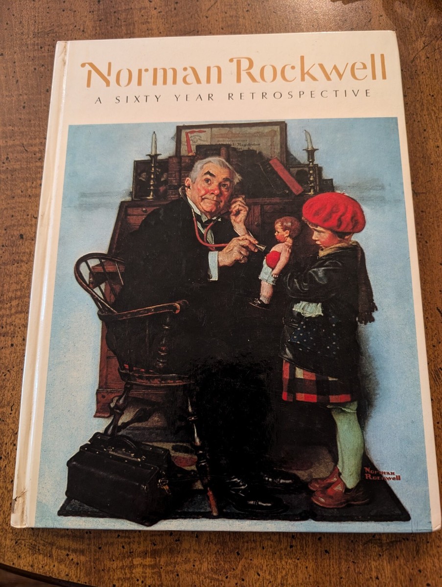THE NORMAN ROCKWELL TREASURY Buechner HB & DJ SIGNED by