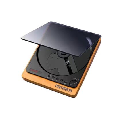 THINKYA JA-310R Wood-color HiFi CD Player Lossless Bluetooth Audio Player Type-C