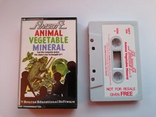 Animal Vegetable Mineral Amstrad CPC 464 664 6128 cassette game