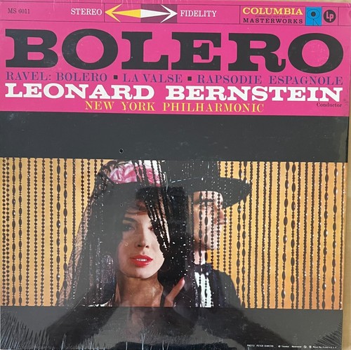 SEALED & MINT "Ravel: Bolero" LP Leonard Bernstein 1958 Columbia Stereo