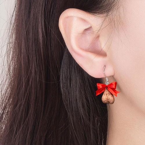 🔥NEW Christmas Funny BallBalls Earrings Stud Cute Ugly Jewelry New Ye - Bild 7 von 7