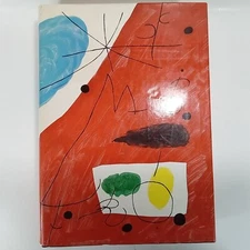 JOAN MIRO / Miró by Jacques Dupin 1962 HC/DJ Book Abrams 1St Ed 48 Plates VGC