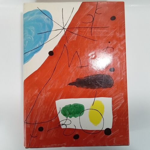 JOAN MIRO / Miró by Jacques Dupin 1962 HC/DJ Book Abrams 1St Ed 48 Plates VGC - Afbeelding 1 van 24