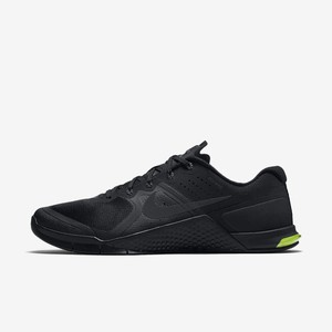 Mens Nike Metcon 2 Trainer Sz 7.5-14 Black/Black/Volt 819899-007 ... Image is loading Mens-Nike-Metcon-2-Trainer-Sz-7-5-
