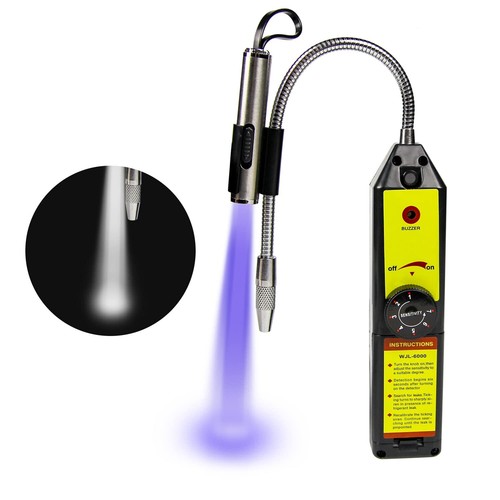 Car Air Conditioner Leak Detector Halogen Gas AC Freon Refrigerant Leak