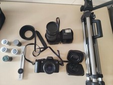 Appareil Photo Argentique Canon EOS 5000 Objectif Canon EF 35-80mm +téléobjectif