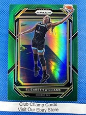 2023 #21 Elizabeth Williams WNBA Panini Prizm Basketball Green Prizm Sky