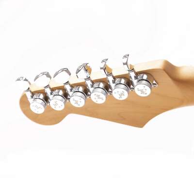 Genuine Tone Ninja 19:1 Locking Tuners, 6 Inline Staggered set, Chrome