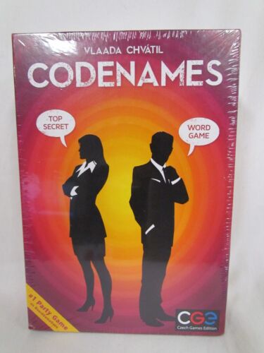 CGE Czech Games Edition Codenames board card game code names NEW, Factory Sealed