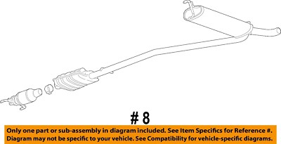 Cha GM OEM 15-18 Trax Exhaust System Exhaust Components-Muffler