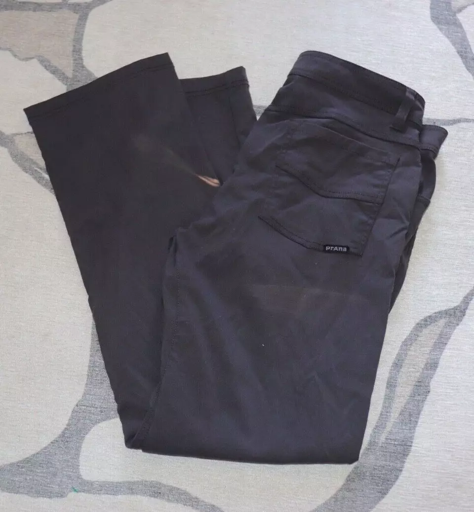 prana hiking nylon slim fit stretch outdoors pants