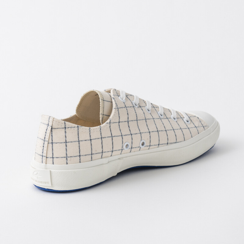 Moonstar FINE VULCANIZED LOW BASKET &ndash; Sneakers Basse Bianche Tela &ndash; Made In Japan &ndash; Multitaglia