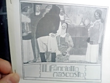 GRAZIA DELEDDA: IL FANCIULLO NASCOSTO 1° ed. illus. Giuseppe Biasi estratto 1914