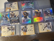 Various Vintage & Modern St. Louis Rams Autos & Autographs