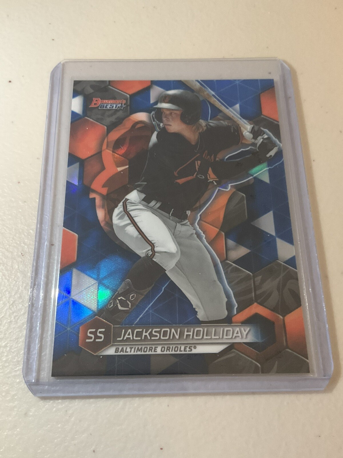 2023 Bowman’s Best - Jackson Holliday - Top Prospects Blue Refractor /150