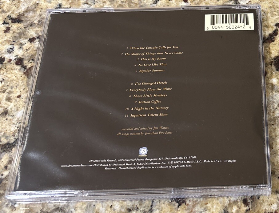 Wolf Songs for Lambs by Jonathan Fire Eater CD, 1997
