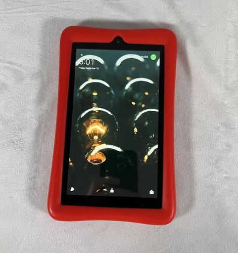 Amazon Kindle Fire 7 (7th Generation) Tablet Model SR043KL Punch Red 8GB 7In