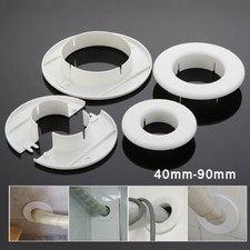 40-90mm Pipe Collars - Pipe Shroud Rose Covers - Wall Hole Decorative Cover Cap