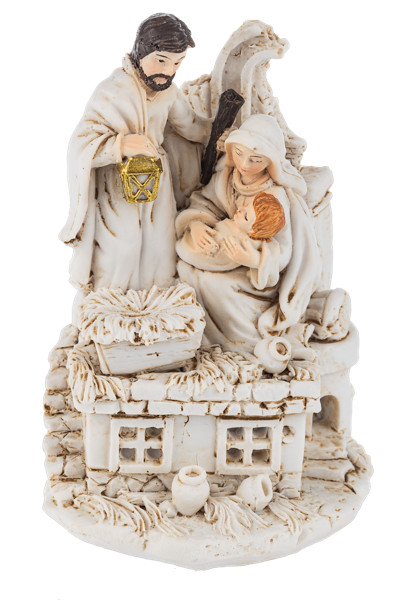 Ganz NEW Away in a Manger Jesus Mary Joseph Nativity Figurine Christmas EX37540