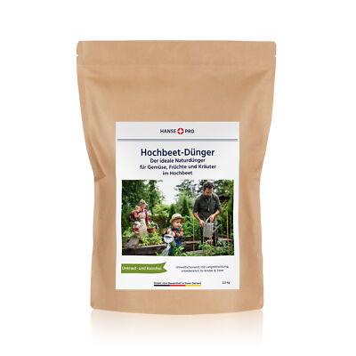 HANSE PRO Hochbeet-Dnger, Natur-Dnger, organisch, klimaschonend, 2,5 kg |  eBay.de