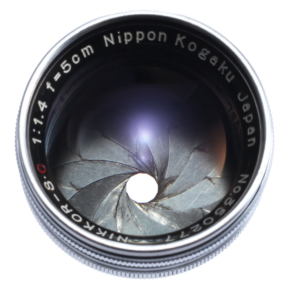 NIKON NIPPON KOGAKU NIKKOR-S.C 5cm F1.4 50mm F1.4 LENS 4 S NIKON NIPPON KOGAKU NIKKOR-S.C 5cm F1.4 50mm F1.4 LENS 4 S