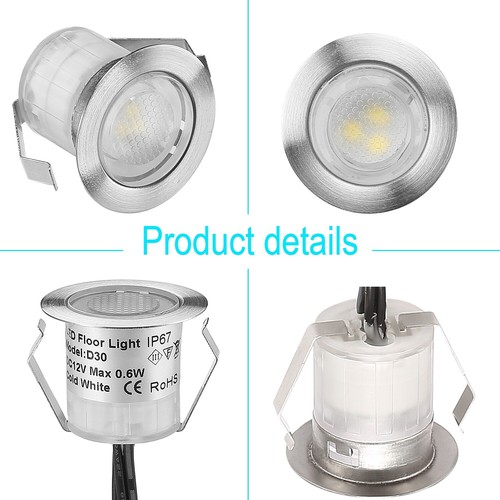Controlador Bluetooth WiFi Ø30mm RGB Luces LED para Terraza/Patio/Camino Lámpara - Imagen 13 de 16