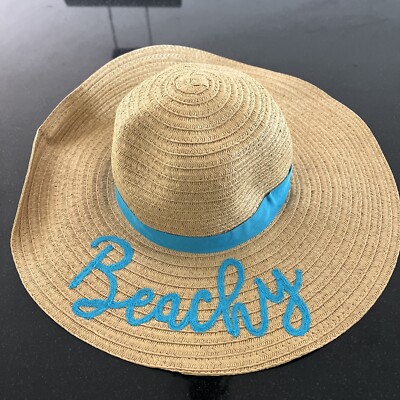 Target Bullseye Woman s Beach Floppy Hat New
