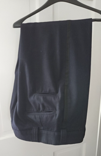 "NYPD" STYLE UNIFORM  - DRESS PANTS W/THIN BLACK BRAID -  SIZE 38 - 40 - 第 1/8 張圖片
