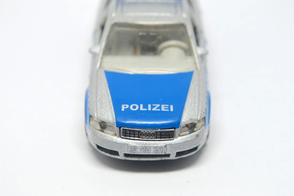 SIKU MARCA AUDI A4 AVANT 2.5 TDI QUATTRO POLICÍA ALEMANA POLICÍA COCHE MODELO AUTOMÁTICO Foto 2 de 4