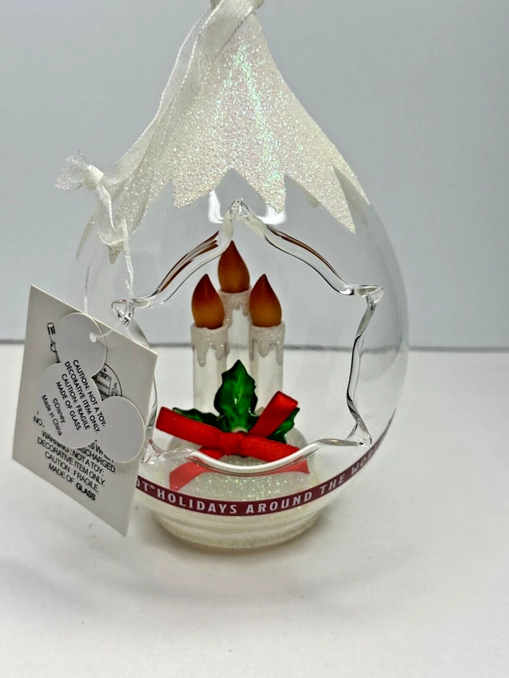 Disney Epcot Vacaciones Alrededor del Mundo Iluminar Adorno Navidad NUEVO Foto 2 de 4